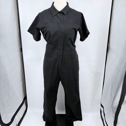 women Nooworks NWT Twill Coveralls Black Jumpsuit/Romper 5X