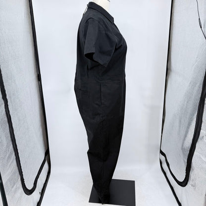 women Nooworks NWT Twill Coveralls Black Jumpsuit/Romper 5X