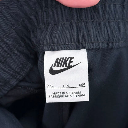 women Nike NWT Standard Fit Mid Rise Full Length Black Pants XXL