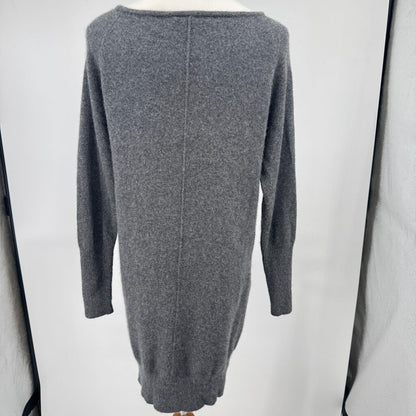 women Athleta Cashmere Sweater Dress Gray Dress M