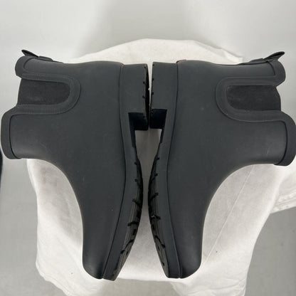 women Chooka Rubber Chelsea Boots Black Shoes 8