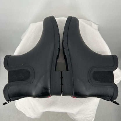 women Chooka Rubber Chelsea Boots Black Shoes 8