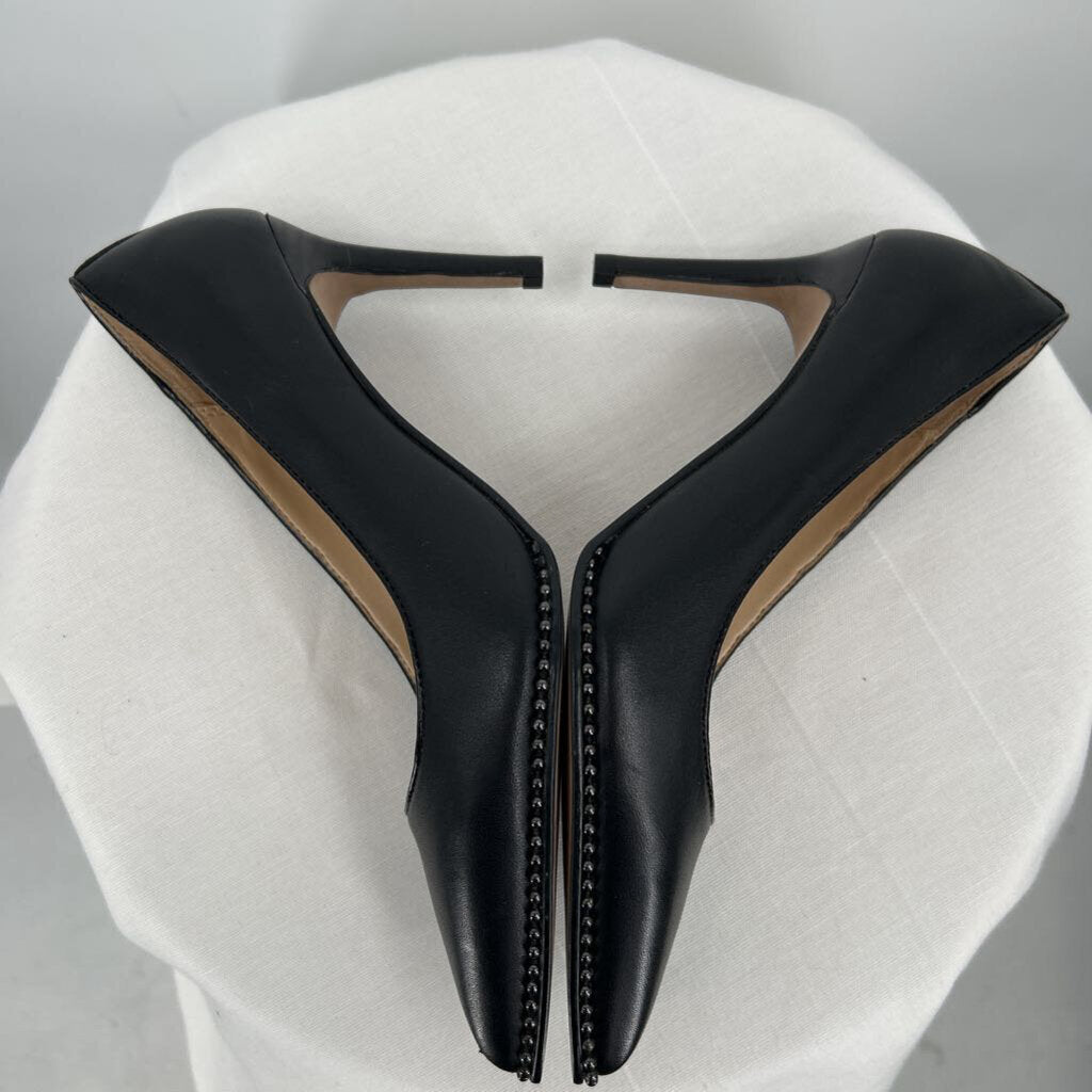 women Coach Samantha Pointed Toe Pumps Black Shoes 5