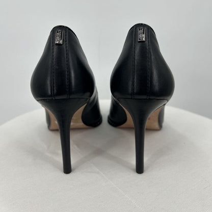 women Coach Samantha Pointed Toe Pumps Black Shoes 5