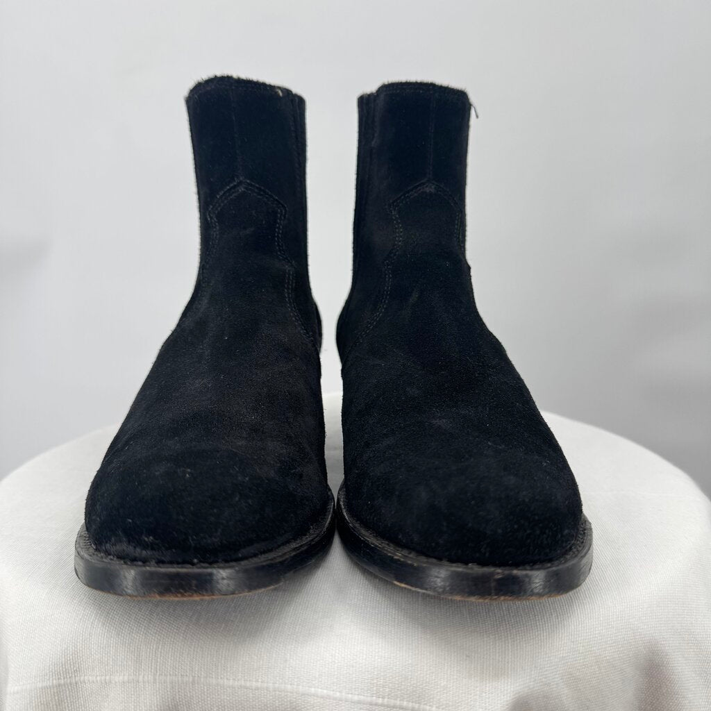 women Frye Diana Suede Chelsea Boots Black Shoes 8