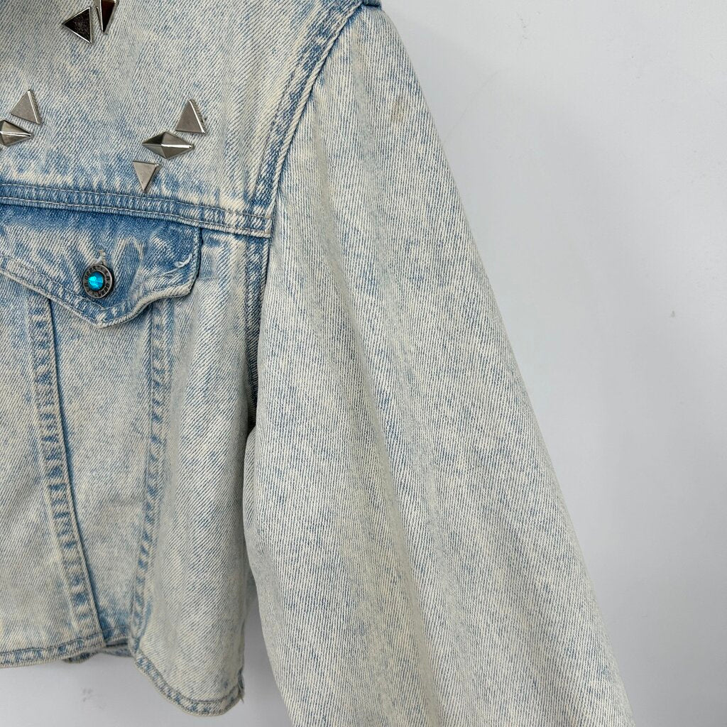 women LA Gear Acid Wash Denim Set Blue Vintage XS
