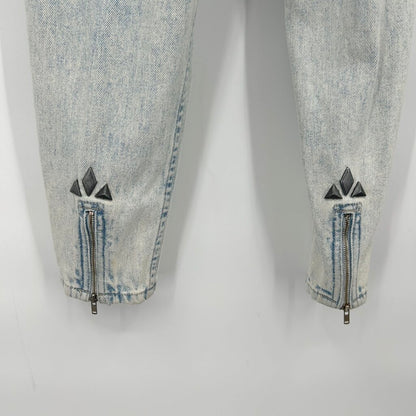 women LA Gear Acid Wash Denim Set Blue Vintage XS