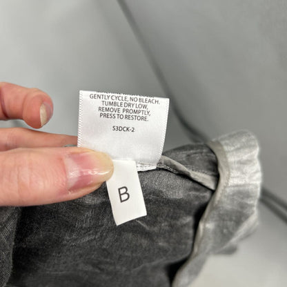 women Eileen Fisher Linen Blend Gray Jacket XS