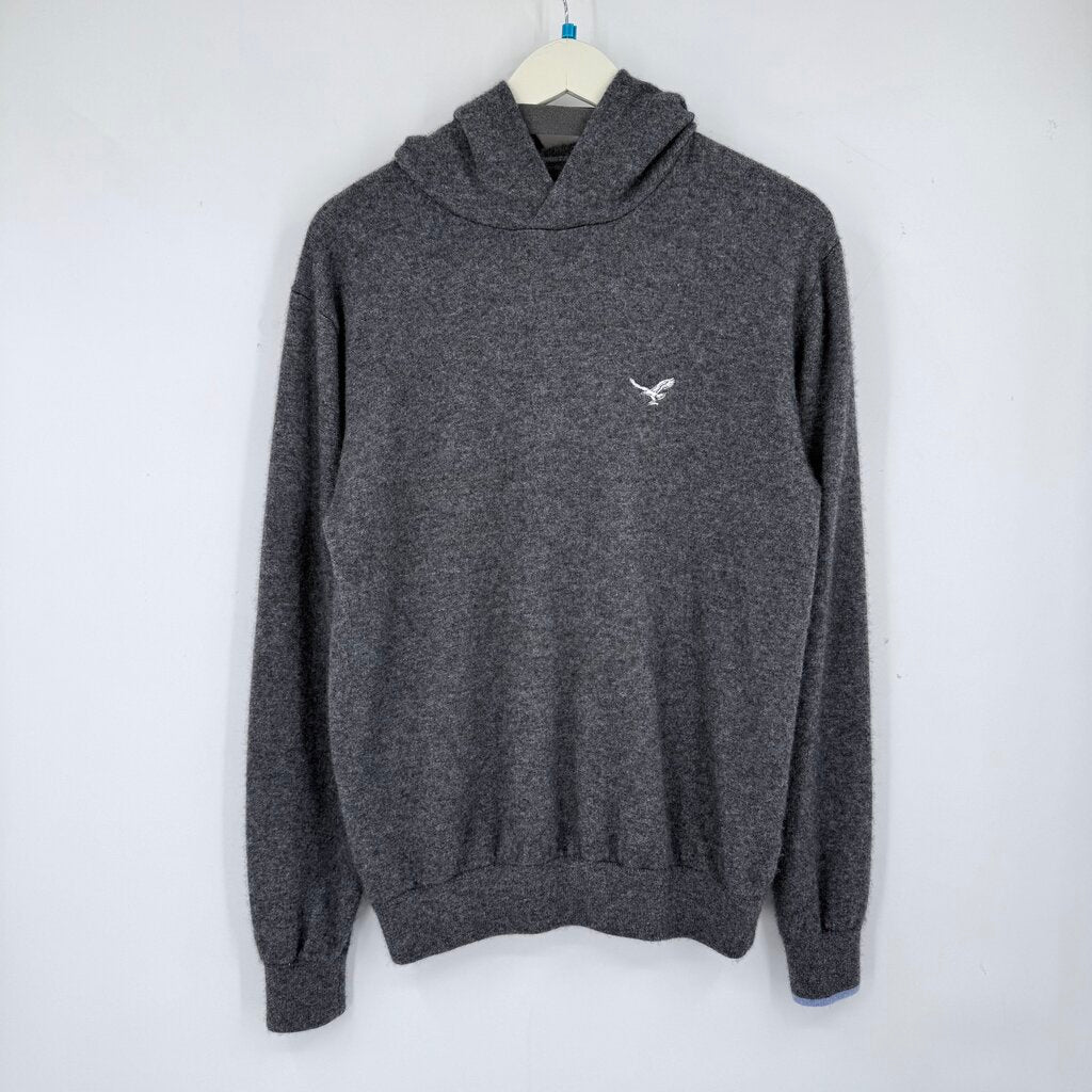 men Grayson MSRP $320 Koko Hoodie Dark Gray Heather Sweater L