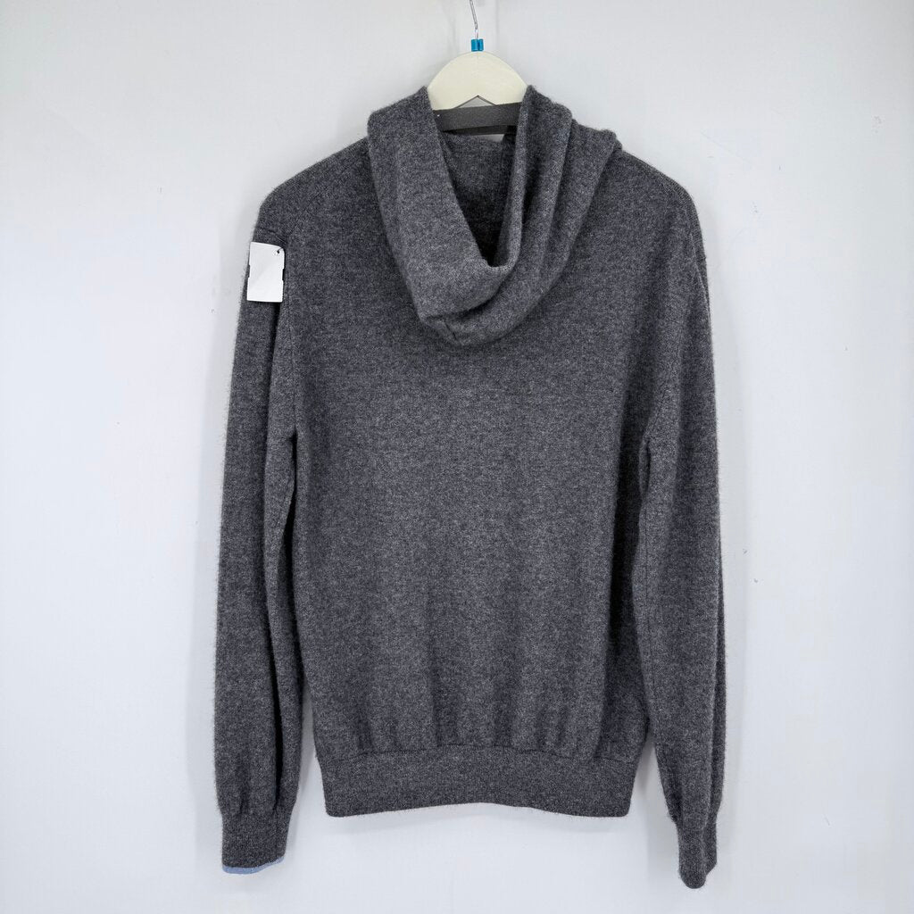 men Grayson MSRP $320 Koko Hoodie Dark Gray Heather Sweater L