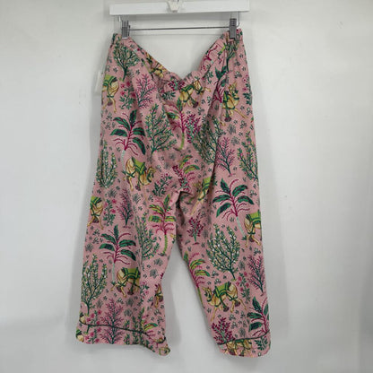 women Printfresh Camel's Courtyard Cami and Cropped Pant PJ Set Rose Intimates/Sleepwear XL