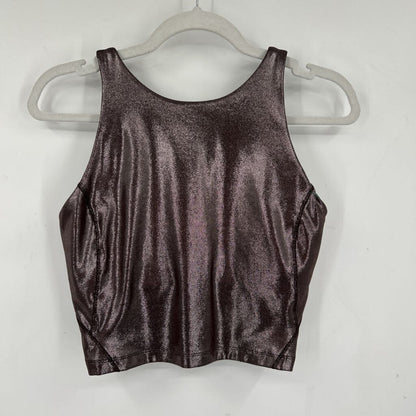 women Lululemon Align High-Neck Tank Top Shine Bronze Activewear 8