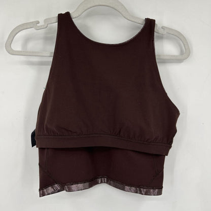 women Lululemon Align High-Neck Tank Top Shine Bronze Activewear 8