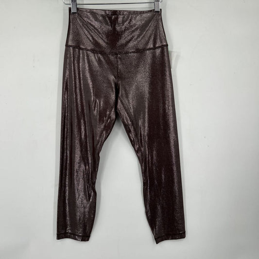 women Lululemon Align High-Rise Pant 25" Shine Bronze Activewear 6