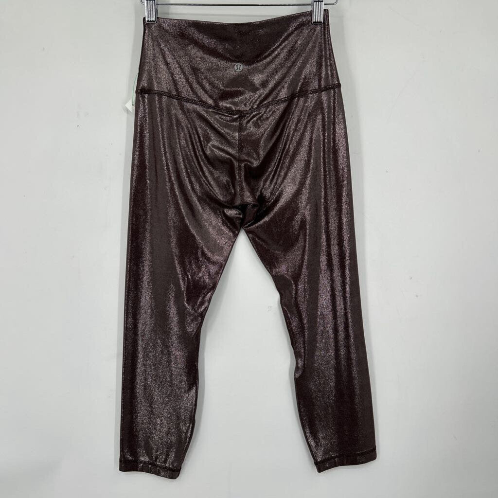 women Lululemon Align High-Rise Pant 25" Shine Bronze Activewear 6