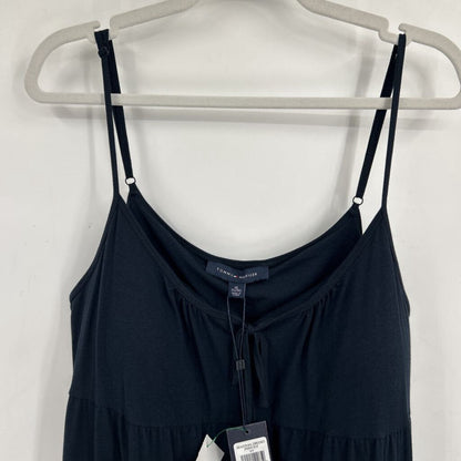 women Tommy Hilfiger NWT Colorblock Midi Navy Blue Red Dress XL