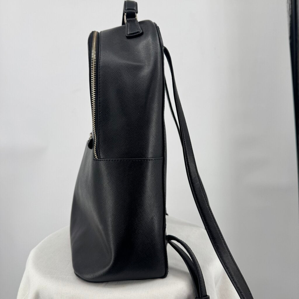 women Kate Spade Perry Large Backpack Black Purse 14" x 11" 5"