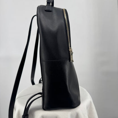 women Kate Spade Perry Large Backpack Black Purse 14" x 11" 5"