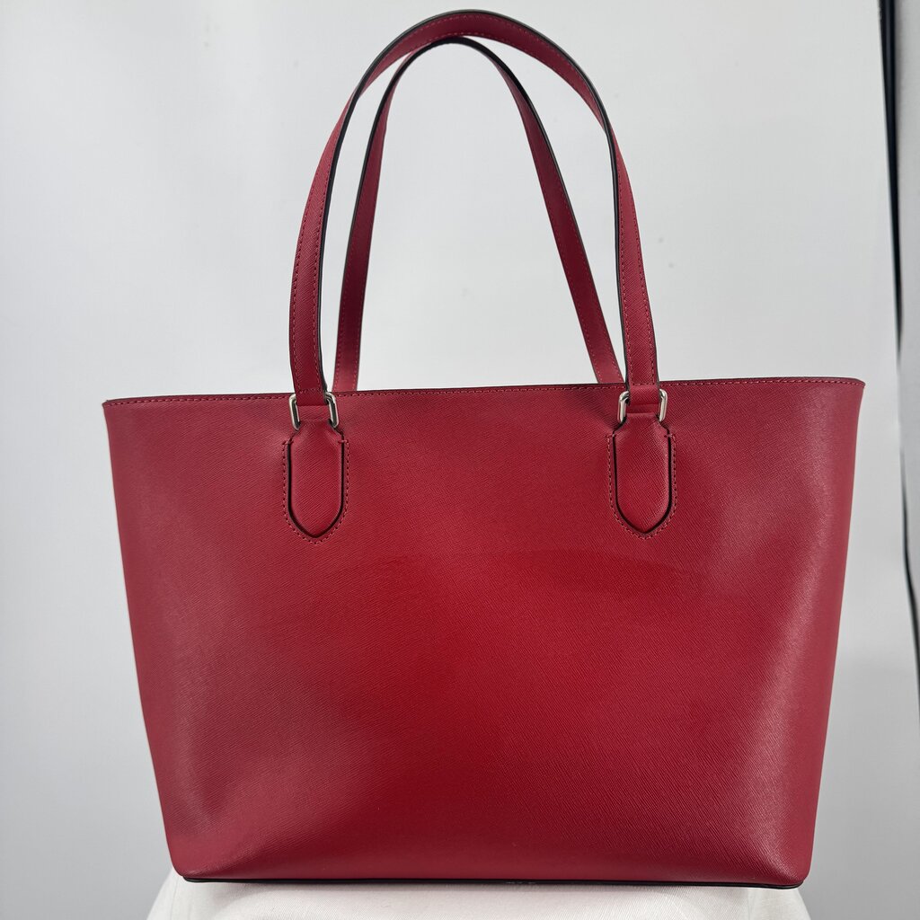 women Kate Spade Laurel Way Medium Dally Tote Red Purse 16.5" x 10" x 5.25"