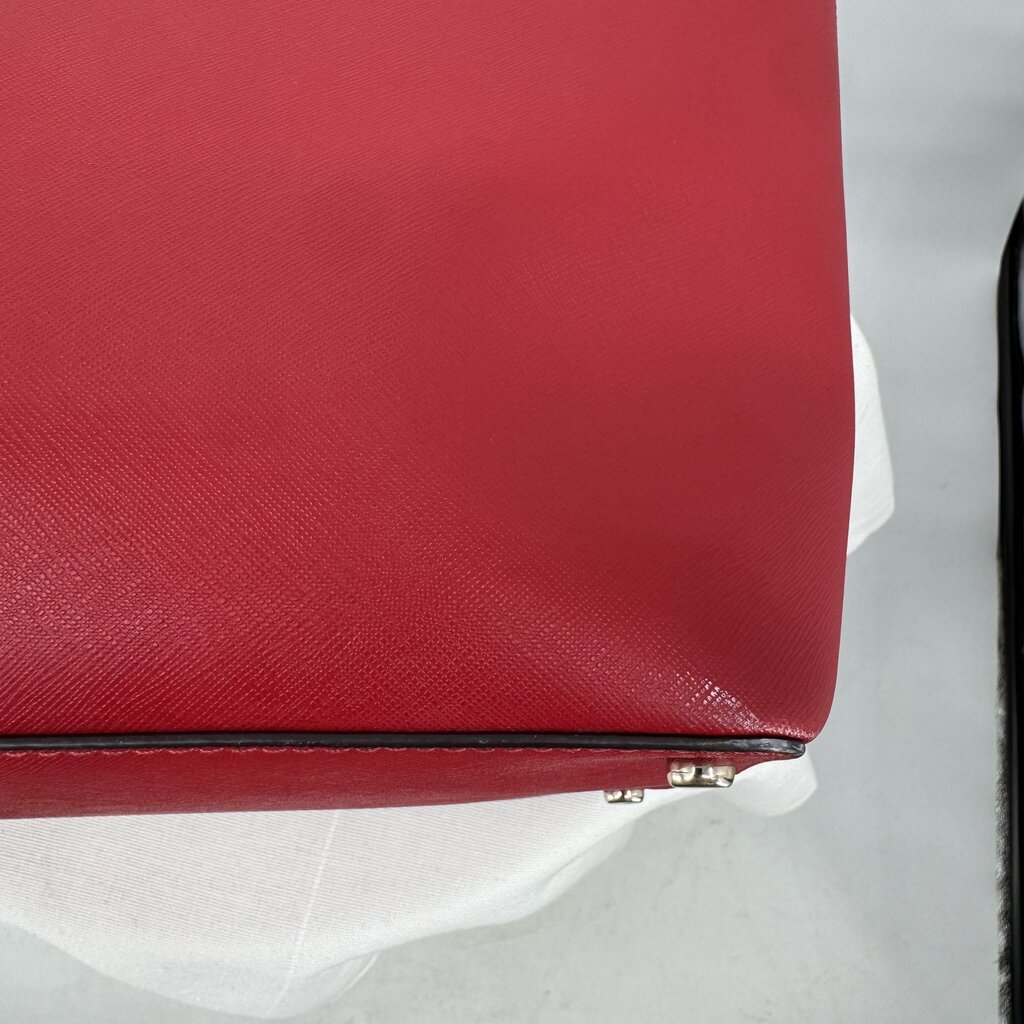 women Kate Spade Laurel Way Medium Dally Tote Red Purse 16.5" x 10" x 5.25"