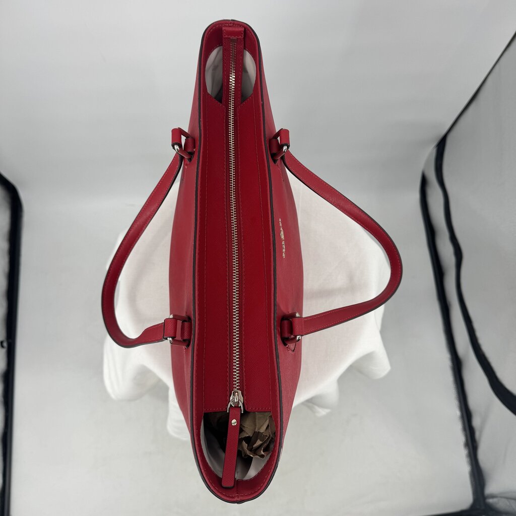 women Kate Spade Laurel Way Medium Dally Tote Red Purse 16.5" x 10" x 5.25"