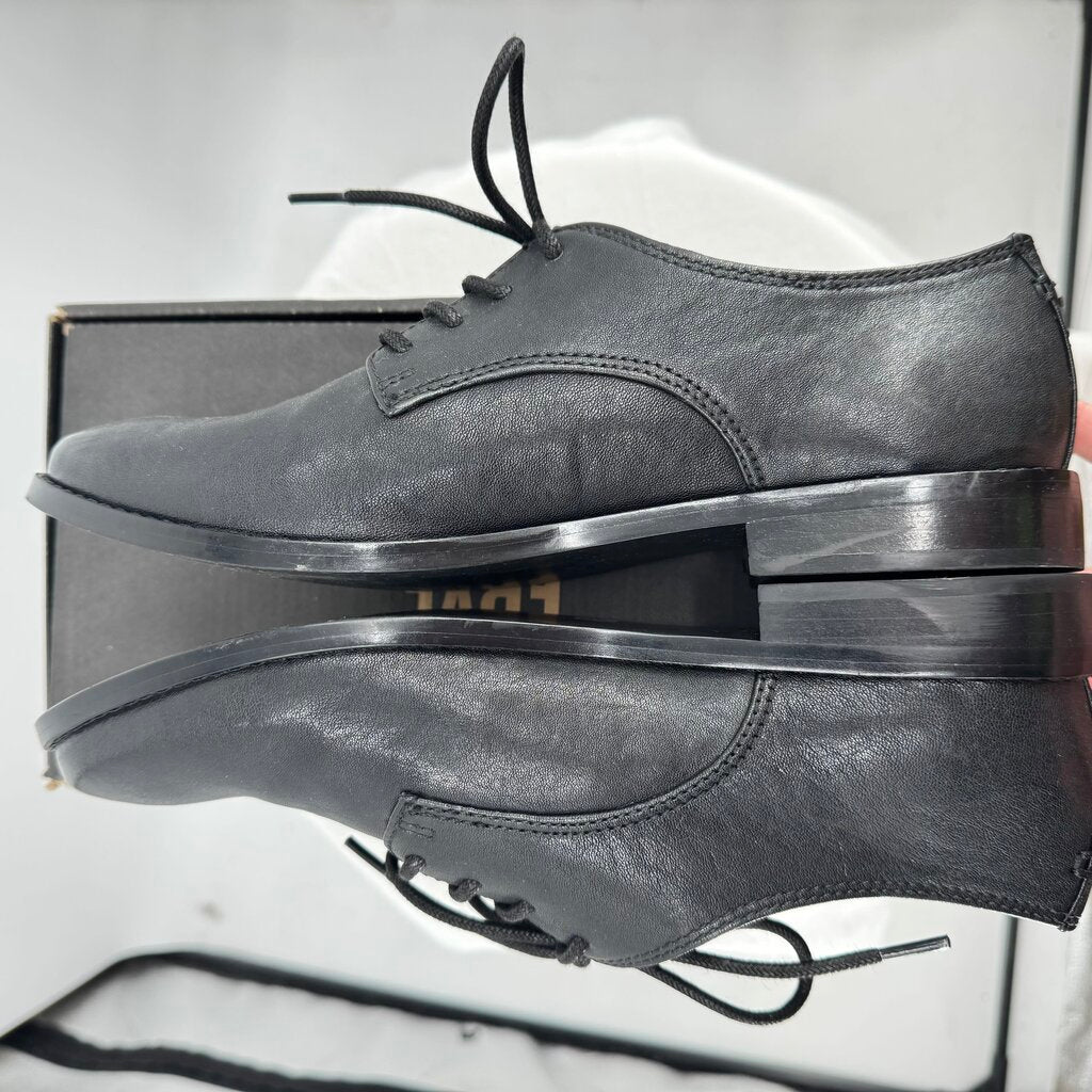 women Frye Leather Oxfords Black Shoes 8M