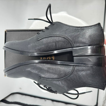 women Frye Leather Oxfords Black Shoes 8M