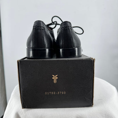 women Frye Leather Oxfords Black Shoes 8M