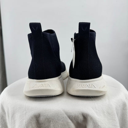 women Vivaia Round-Toe Slip-On Sneaker Boots Navy Blue Shoes 39/8.5