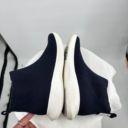 women Vivaia Round-Toe Slip-On Sneaker Boots Navy Blue Shoes 39/8.5