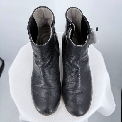 women Dansko Daisie Waterproof Leather Chelsea Boot Black Shoes 38/7.5