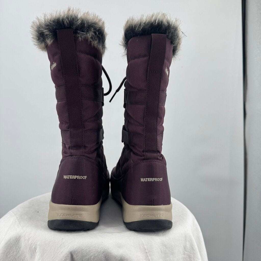 women Columbia Minx IV Winter Boots Moonvista Plum Shoes 10