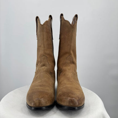 women Ariat Heritage Roper Western Boot Tan Shoes 6