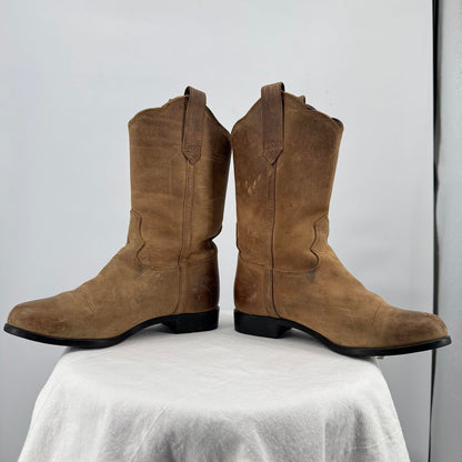women Ariat Heritage Roper Western Boot Tan Shoes 6