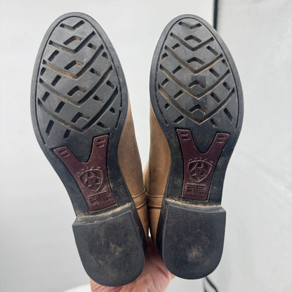 women Ariat Heritage Roper Western Boot Tan Shoes 6