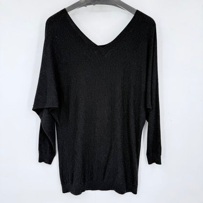 women Vince Rayon Blend Dolman Sleeve Charcoal Sweater S