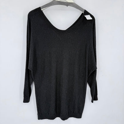 women Vince Rayon Blend Dolman Sleeve Charcoal Sweater S