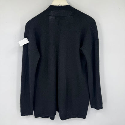 women M Magaschoni Cashmere Cardigan Black Sweater S