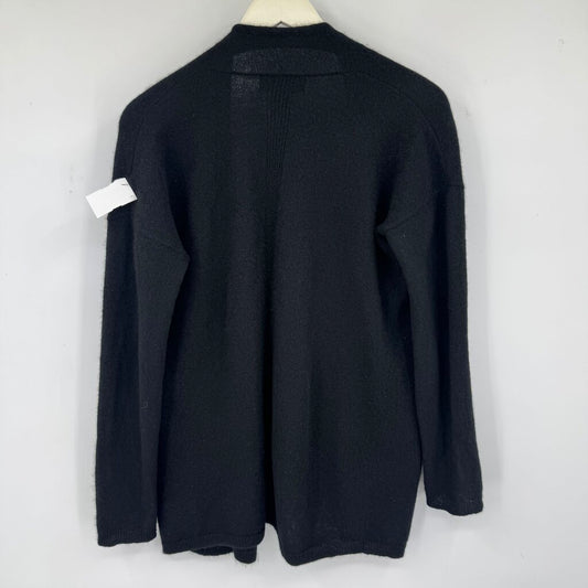 women M Magaschoni Cashmere Cardigan Black Sweater S