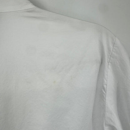 women Tibi V-Neck Button Front White Woven Top 12