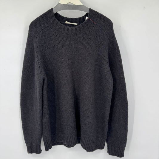 men Everlane Merino Blend Cloud Crew Black Sweater M