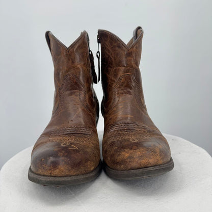 women Ariat Darlin Western Boots Brown Shoes 9B