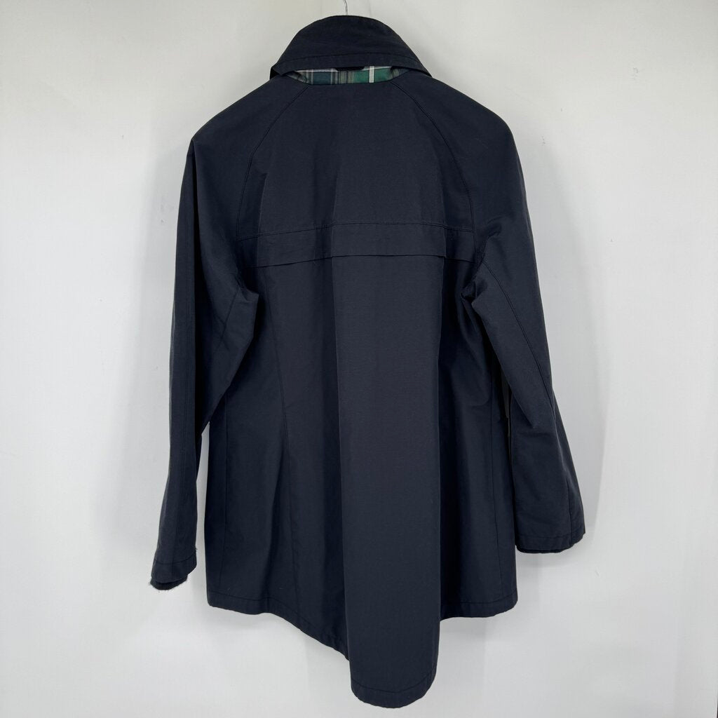 women Pendleton Water Resitant Full Zip Navy Blue Coat L