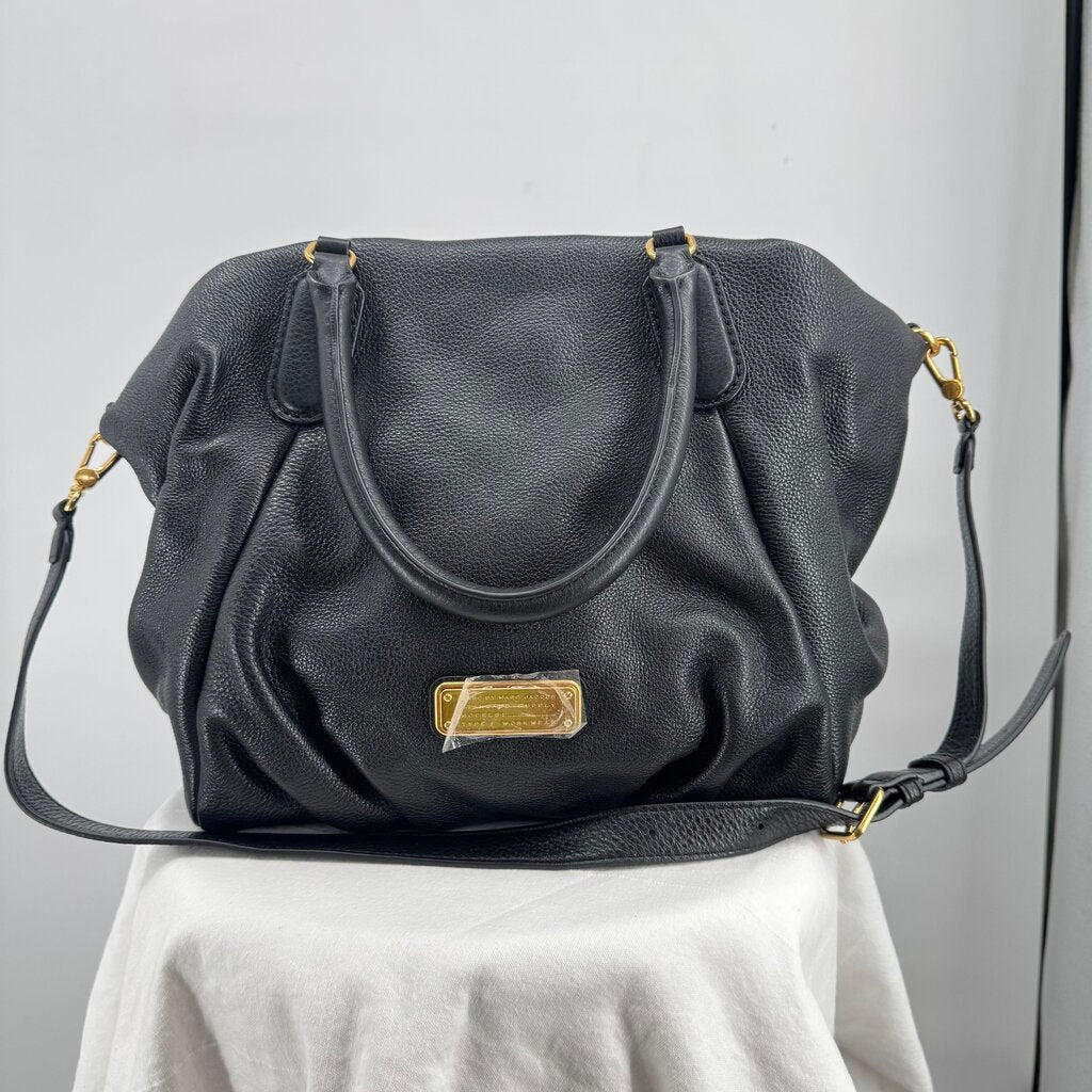 women Marc Jacobs NWT Classic Q Fran Satchel Black Purse