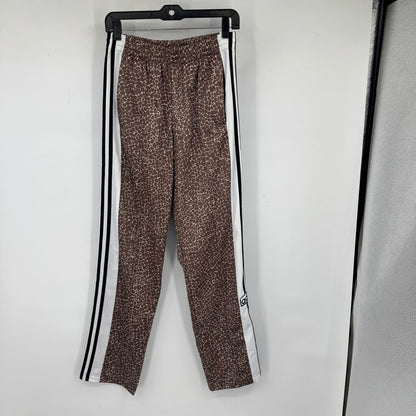 women Adidas AOP Adi-Break Pants Earth Strata/Stone Khaki Pants XS