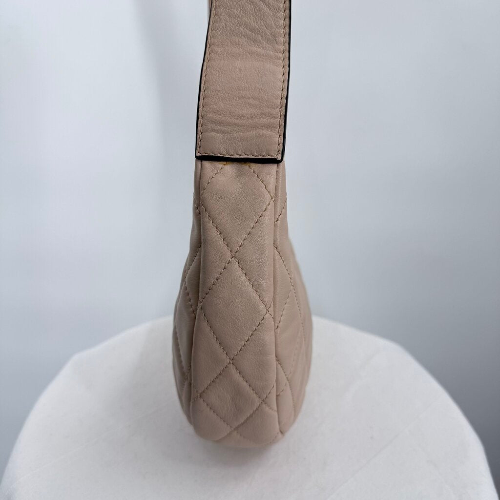 women Alohas The J Sling Bag Beige Purse 5.5"H, 10"W, 2.5"D
