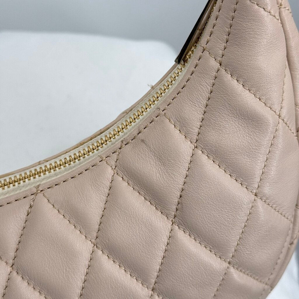 women Alohas The J Sling Bag Beige Purse 5.5"H, 10"W, 2.5"D