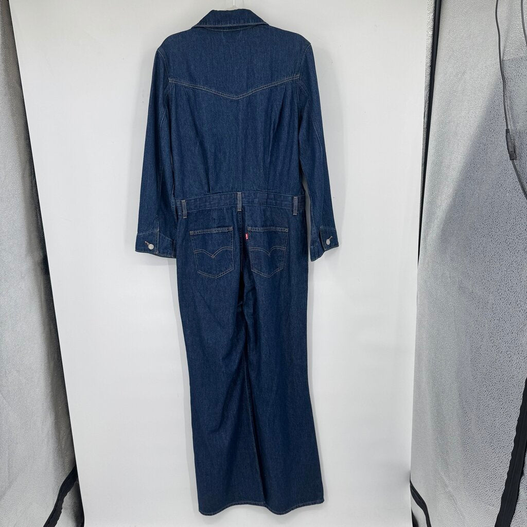 women Levi's NWT Western Jumpsuit Blue Jumpsuit/Romper 31/12