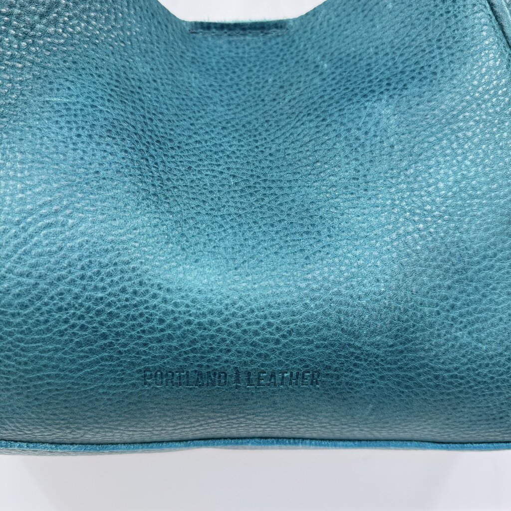 women Portland Leather Goods Verona Medium Tote Aquarius Purse 15.5"x12.5"x8.5"
