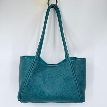 women Portland Leather Goods Verona Medium Tote Aquarius Purse 15.5"x12.5"x8.5"